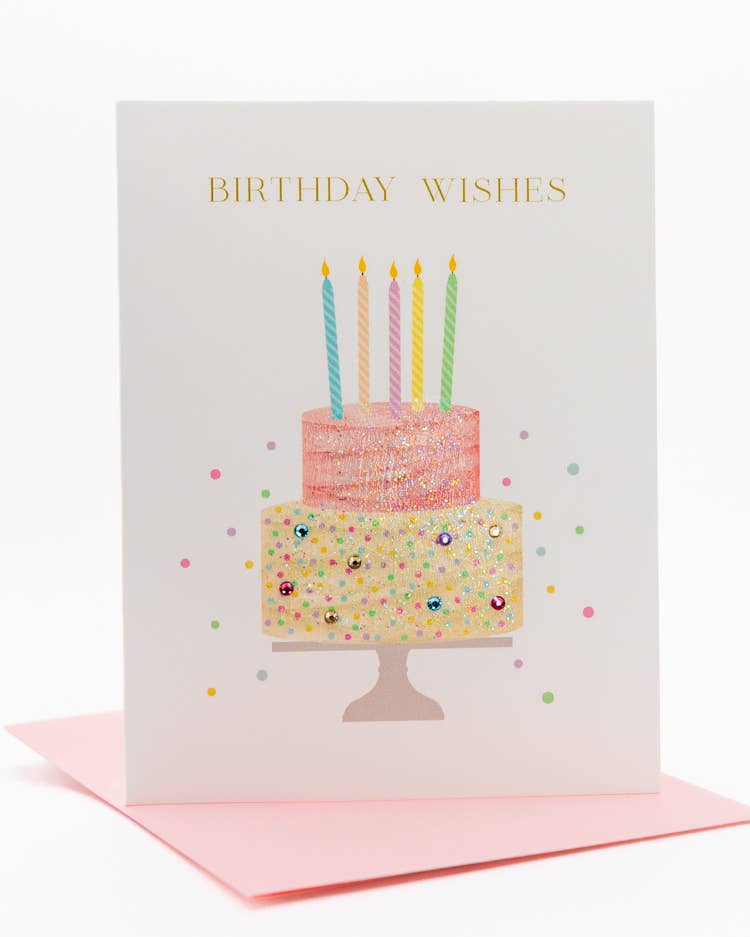 'Cake Wishes' Birthday Card