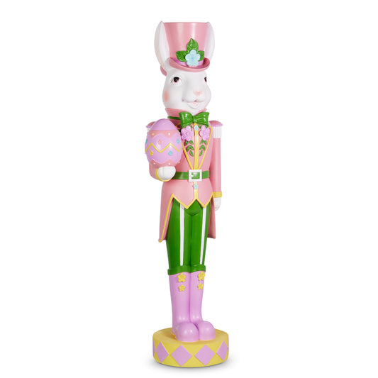 37" Preppy Easter Bunny Statue