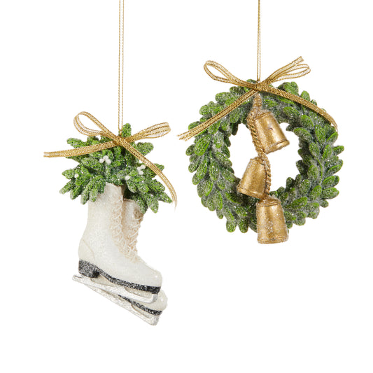 4" Farmhouse Frost Ornament