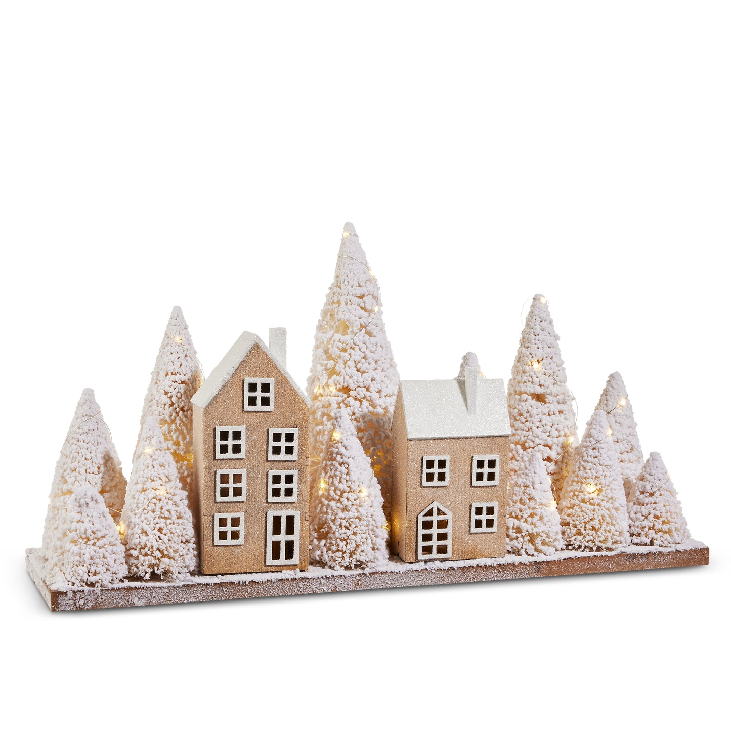 25.5" Snowy Christmas Village