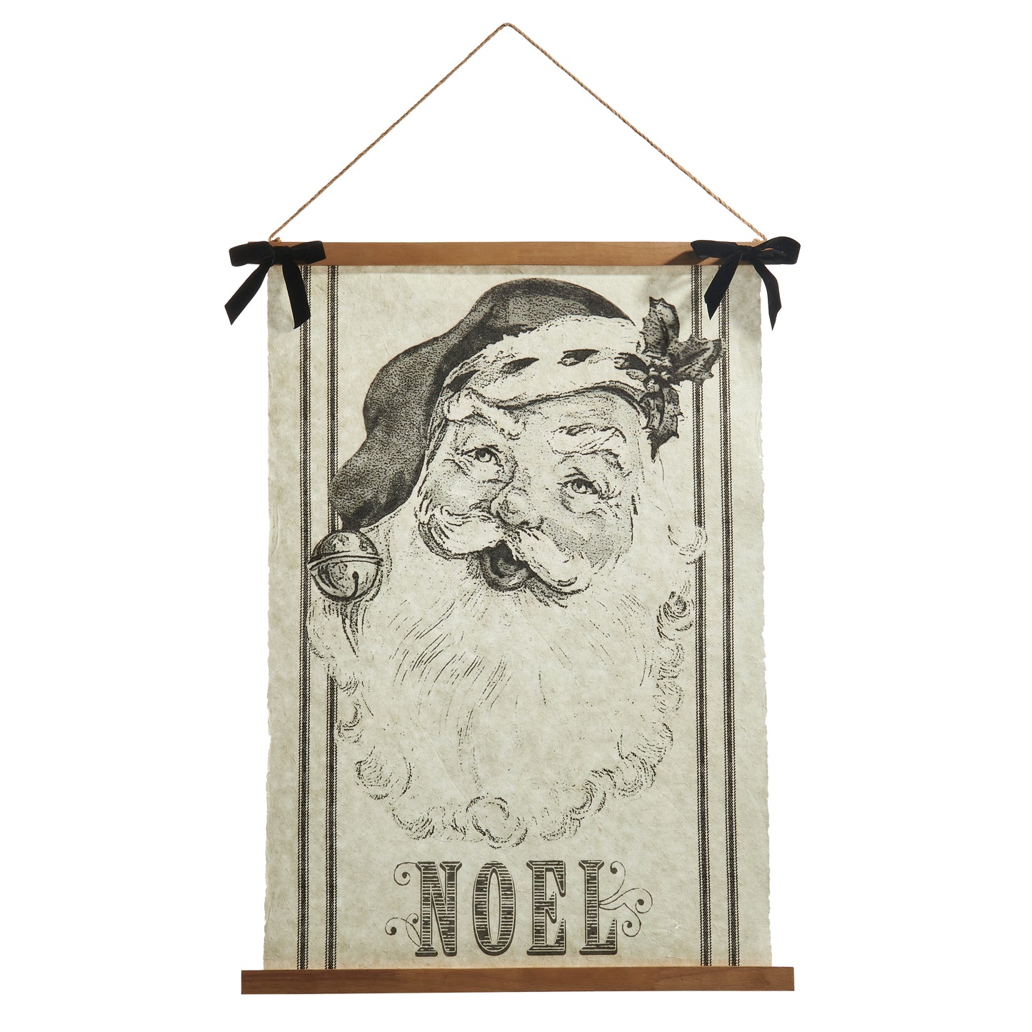 30.5" Vintage Santa Hanging Tapestry