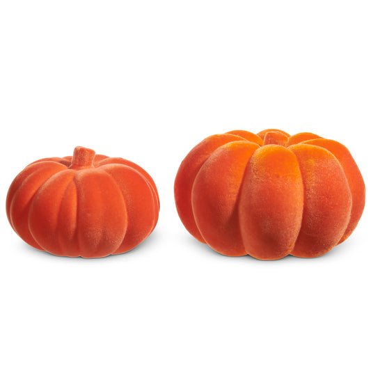 Velvet Pumpkins - Three Colors