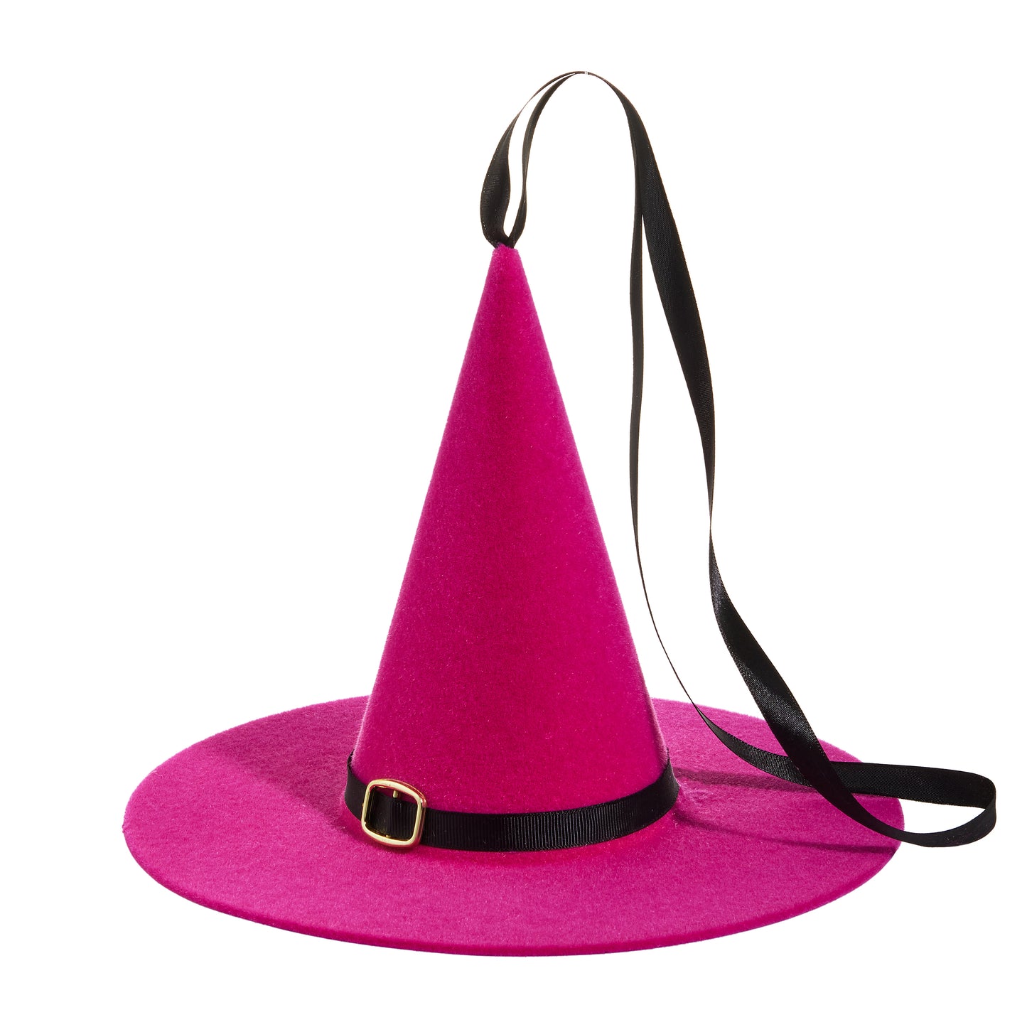 10" Velvet Hanging Witch Hat