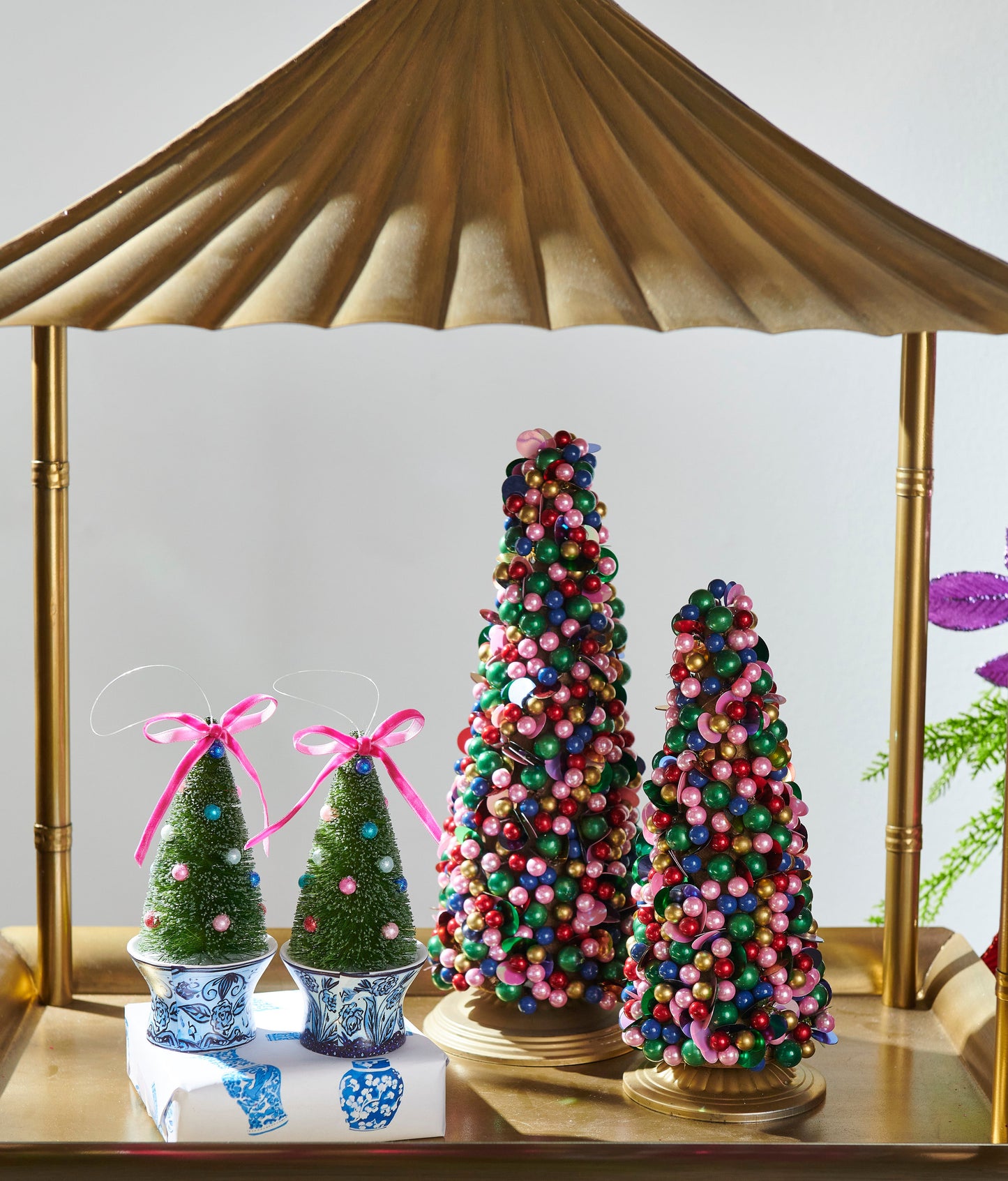 Bold & Bright Bead Trees