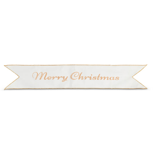 36" Merry Christmas Tree Banner
