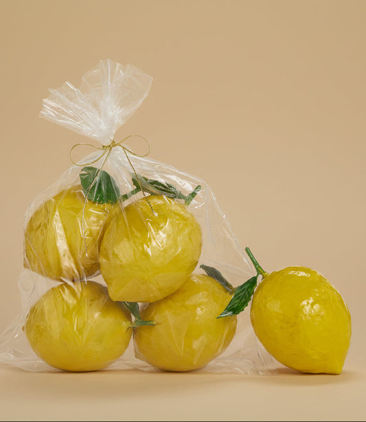 Paper Mache Lemons