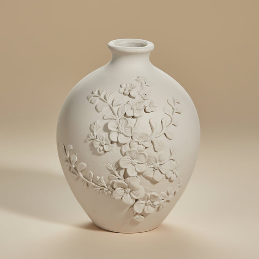 6" Dogwood Blossom Vase