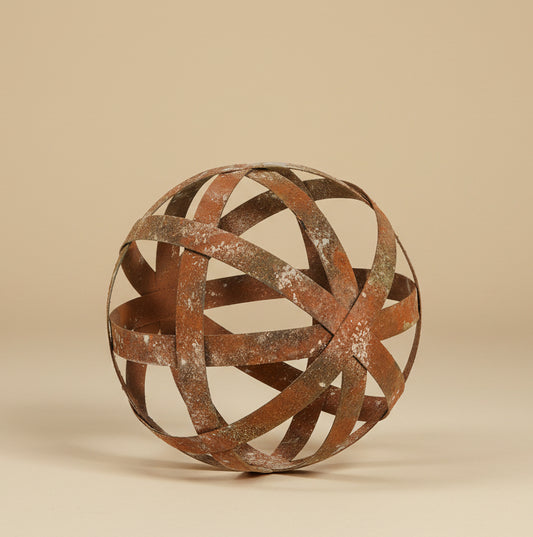 Antiqued Copper Orb - Two Sizes