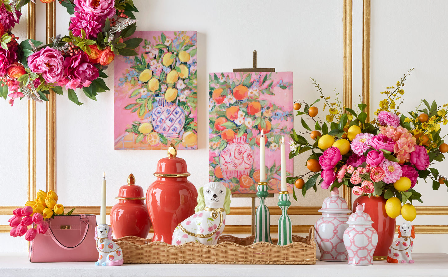 22" Pink Zinnia Bundles