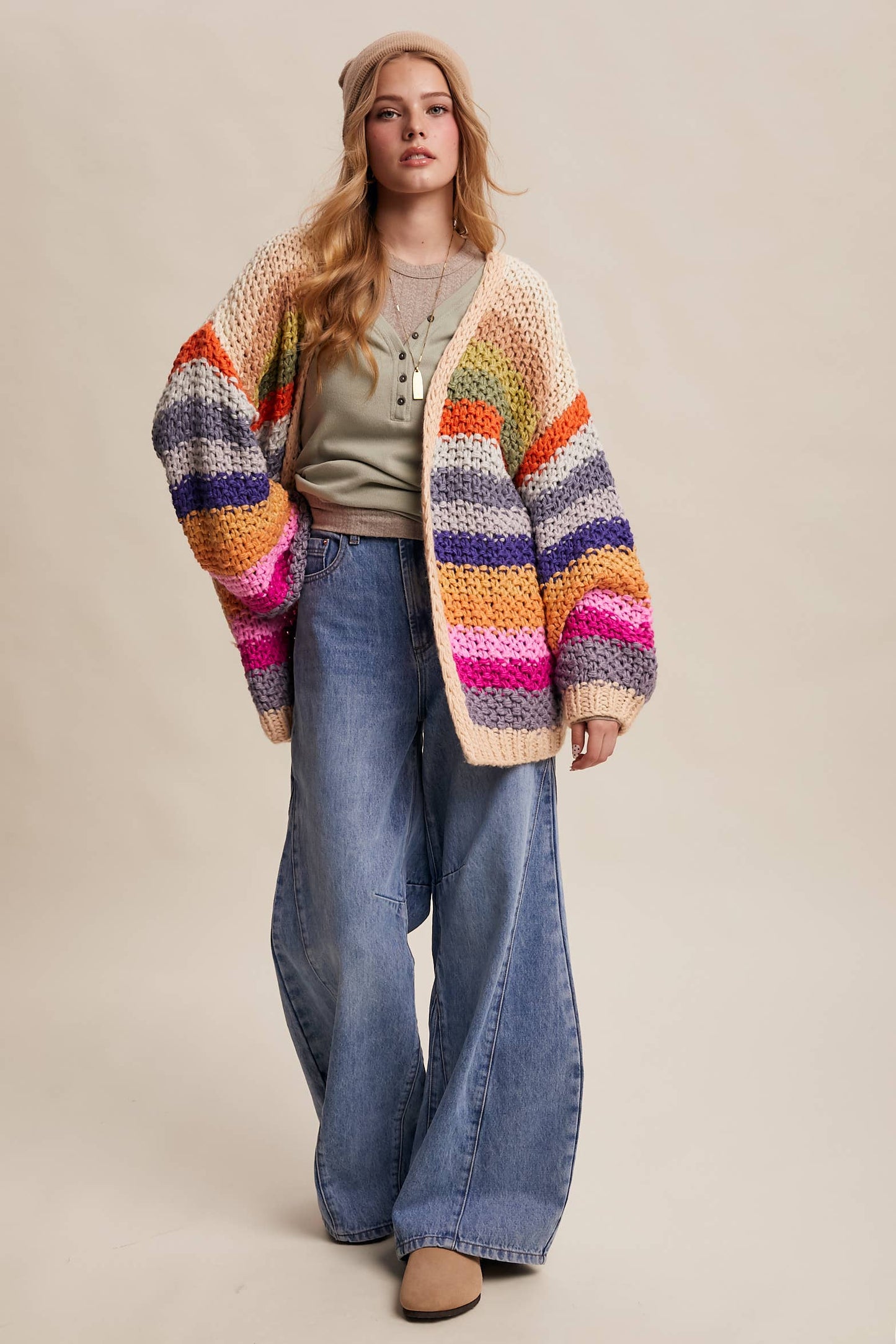Daydreamer Chunky Knit Cardigan