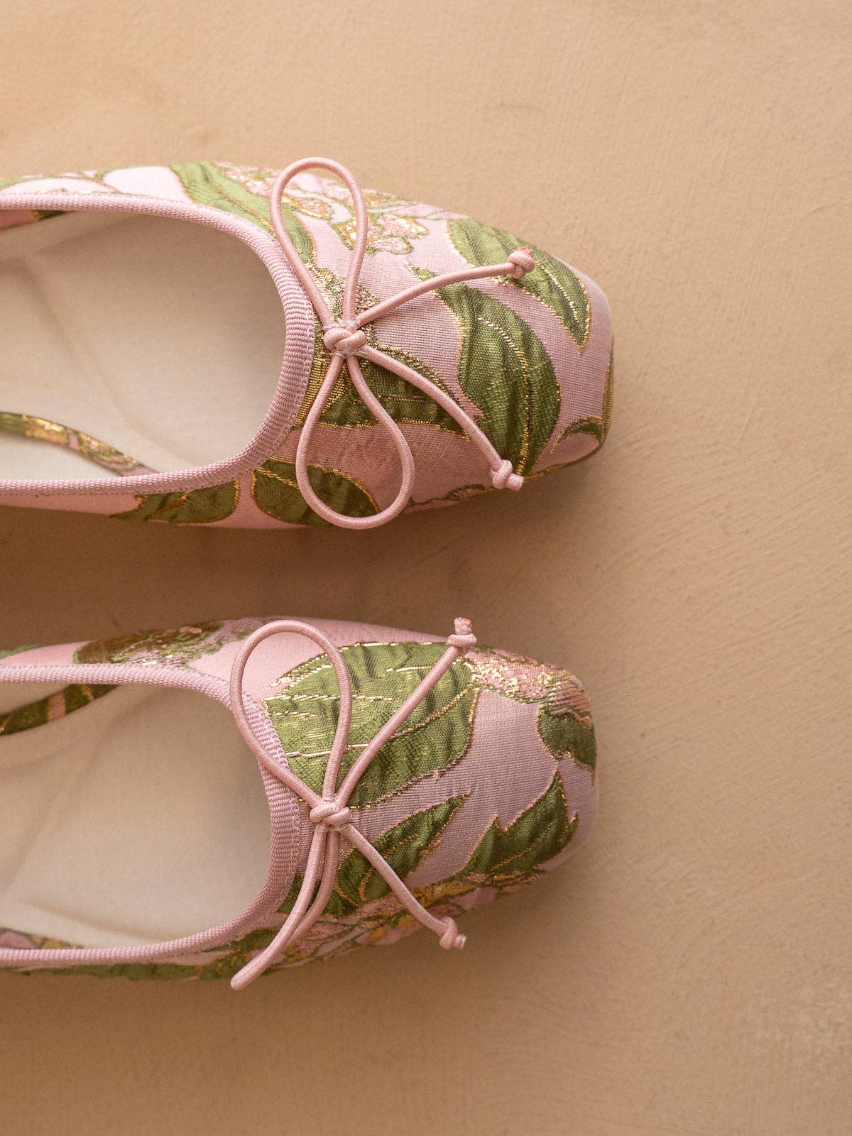 The London | Rose Garden Ballet Pointe Flat