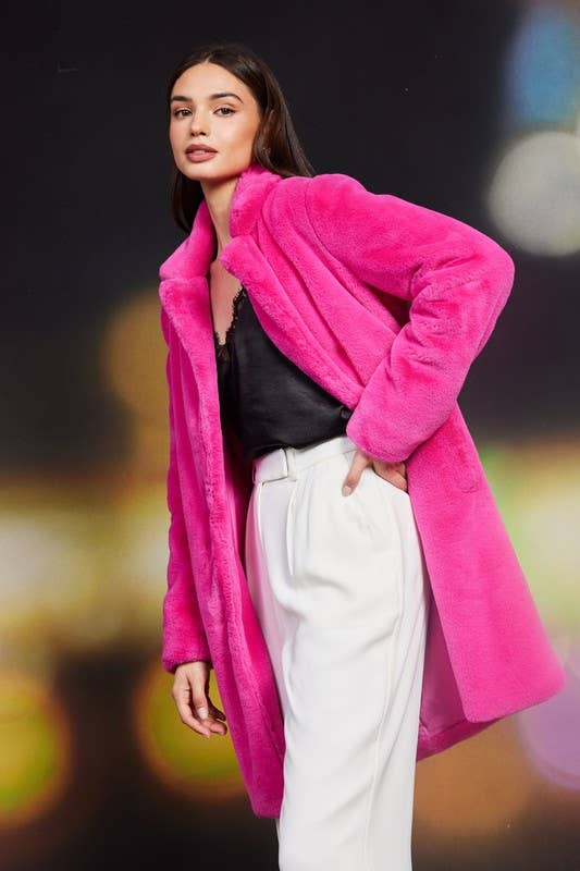 She's An Icon Teddy Coat