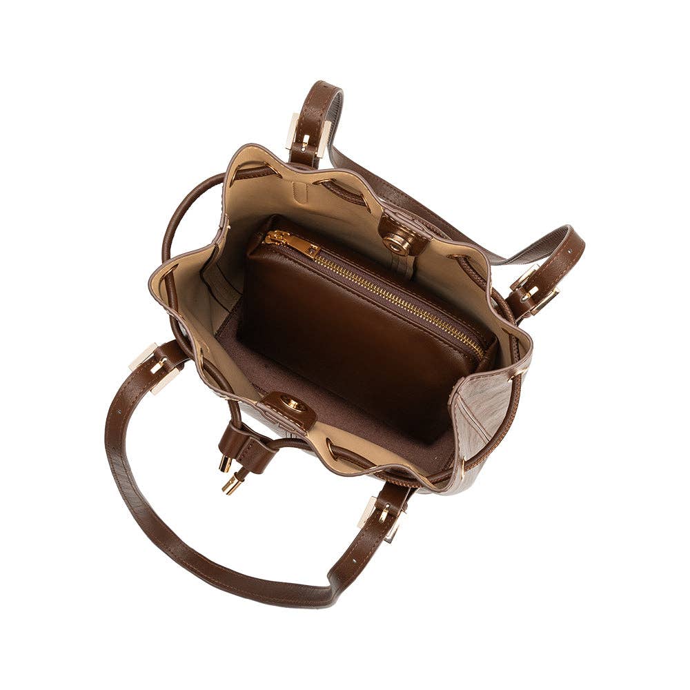 Sasha Bucket Bag - Chocolate