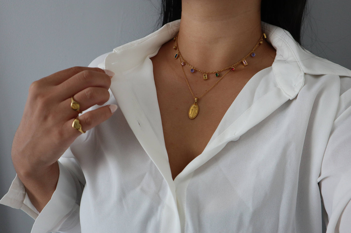 Jewel Dreams Gem Necklace