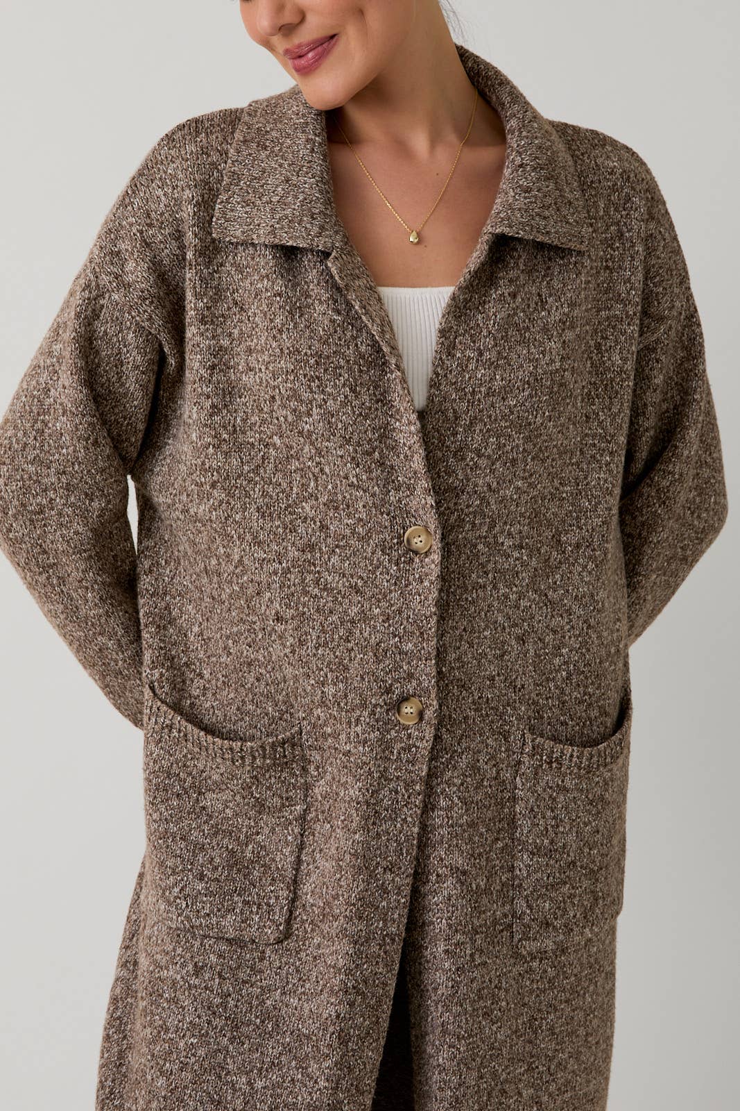 Mischa Maxi Sweater Cardigan Jacket
