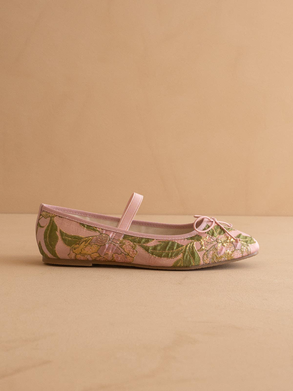 The London | Rose Garden Ballet Pointe Flat