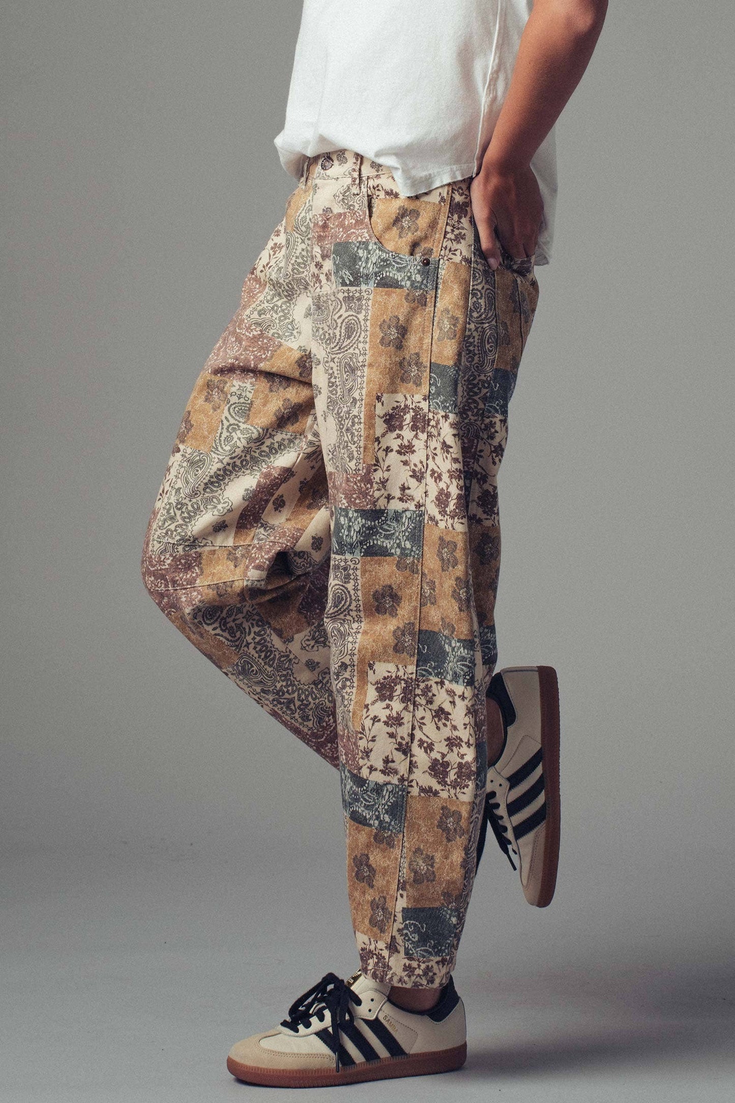 Gia Boho Patchwork Pants