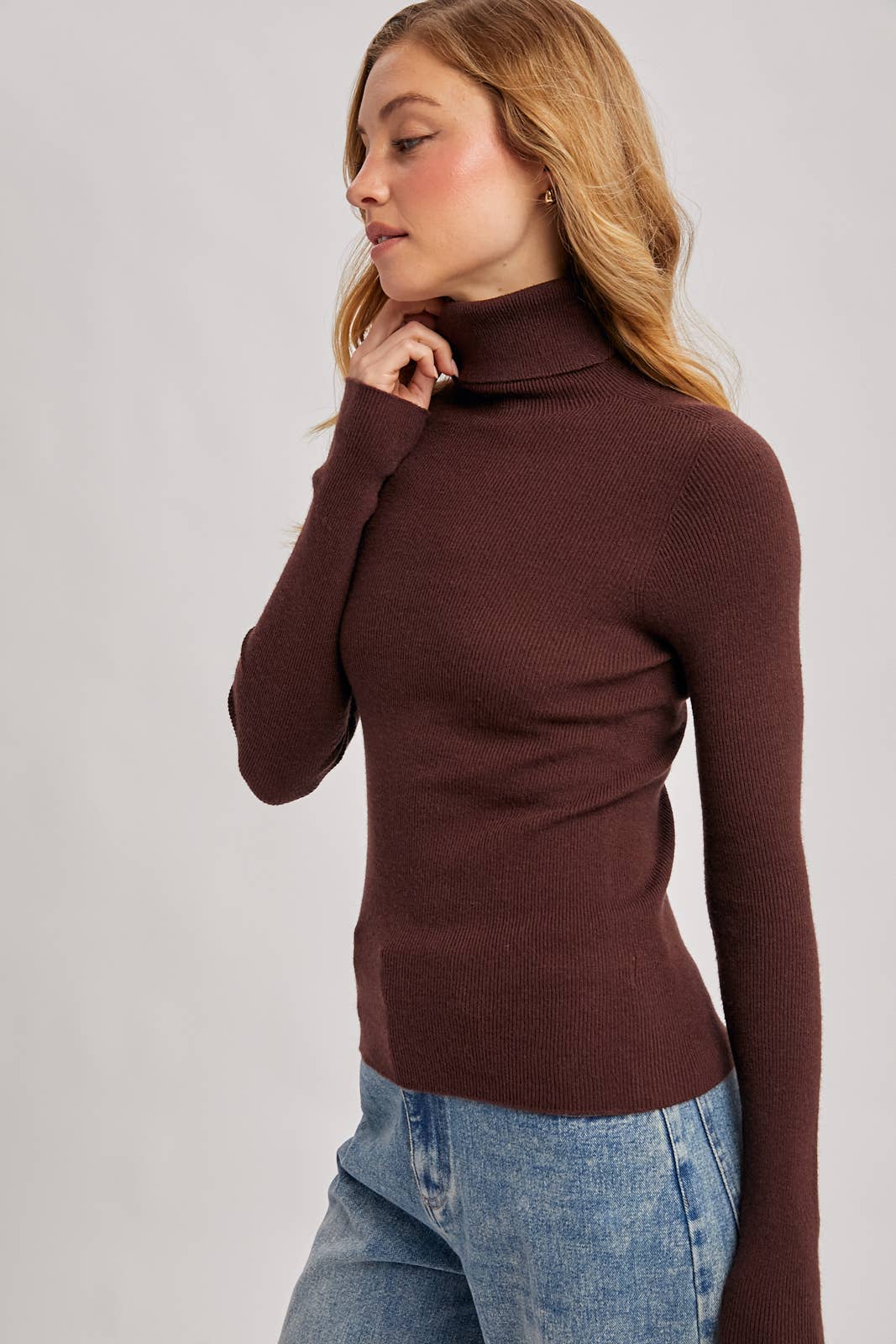 Dana Ribbed Knit Turtleneck - Three Colors