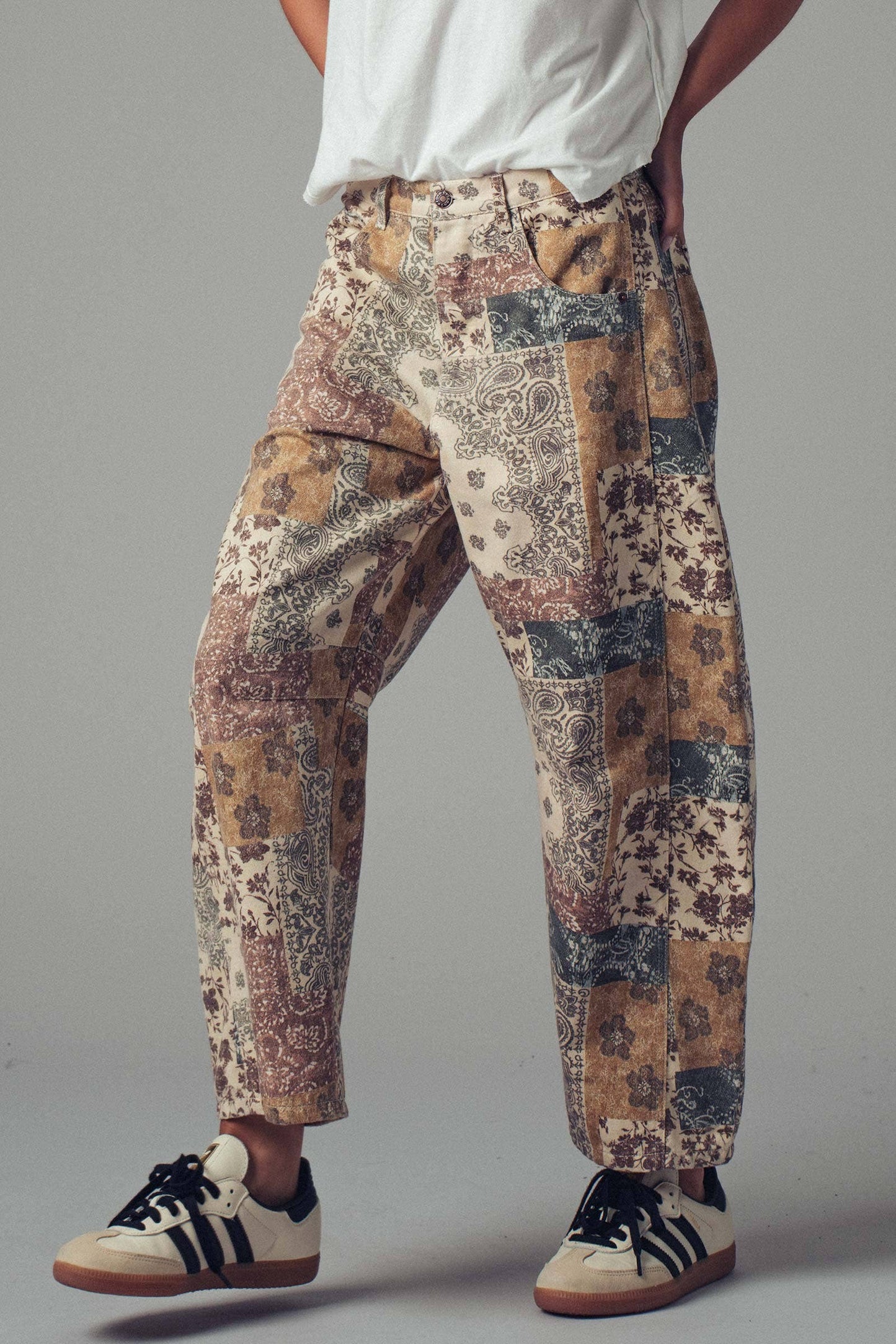 Gia Boho Patchwork Pants