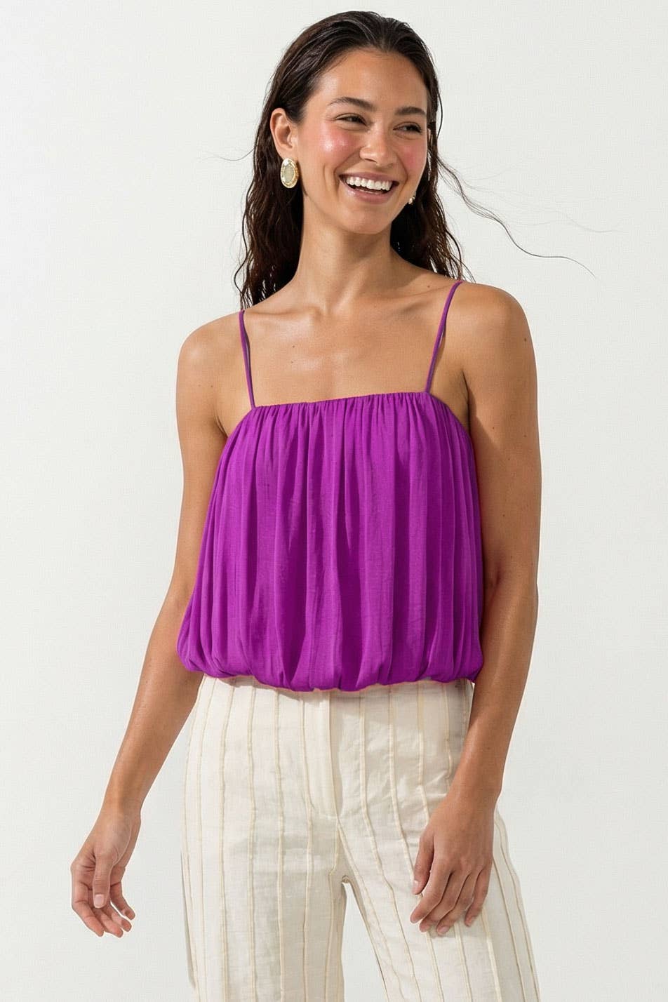 Gia Bubble Tank - Two Colors