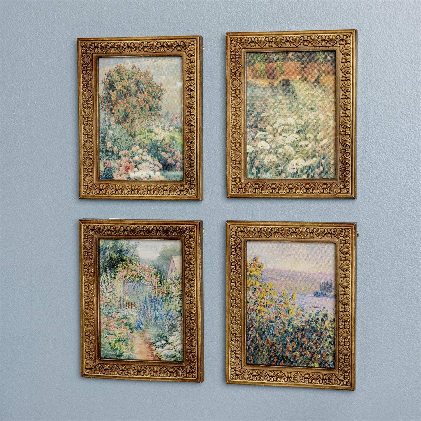 Framed Cottage Garden Landscapes