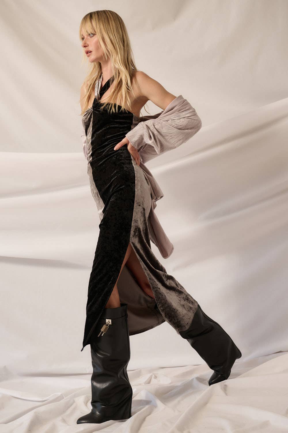 Vixen Color Block Dress