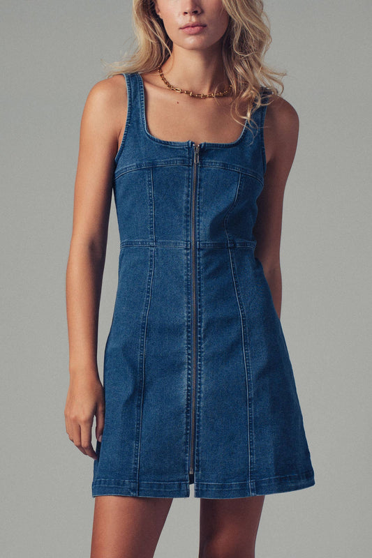 Brenna Denim Dress