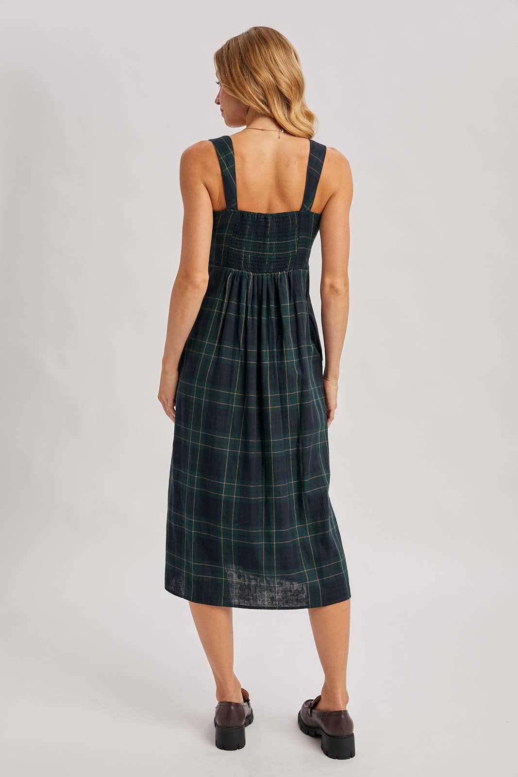 Imogen Plaid Corset Dress