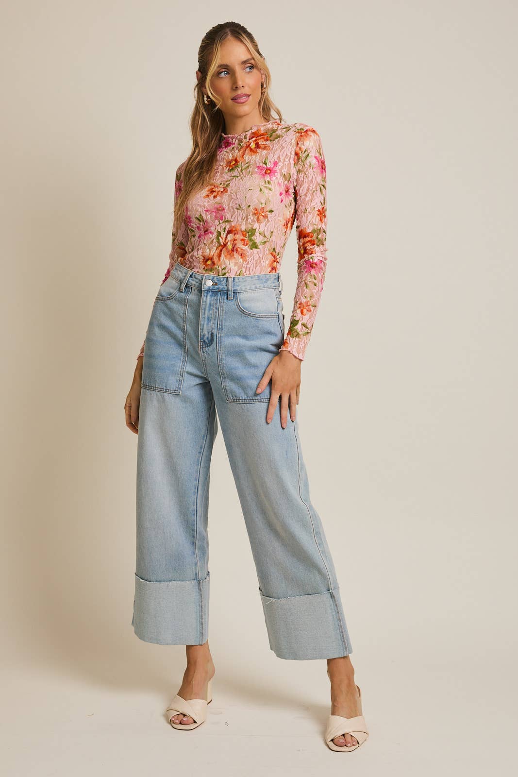 Rose Garden Mesh Lace Top