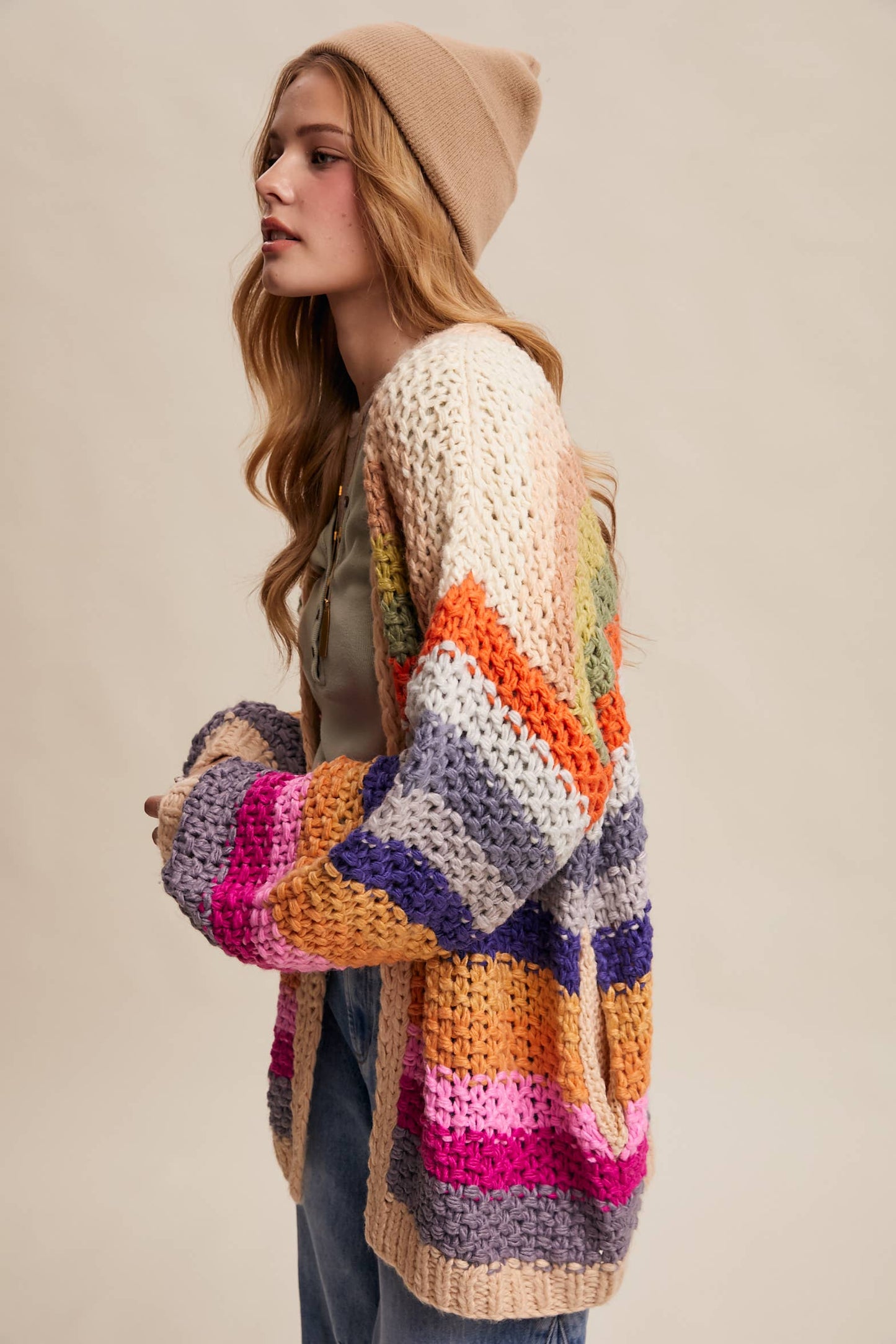 Daydreamer Chunky Knit Cardigan