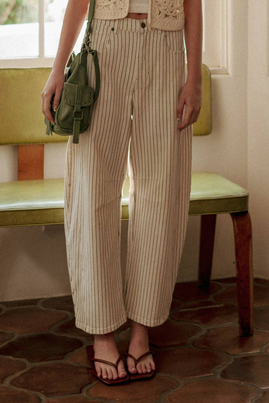 Sloan Pinstriped Pants