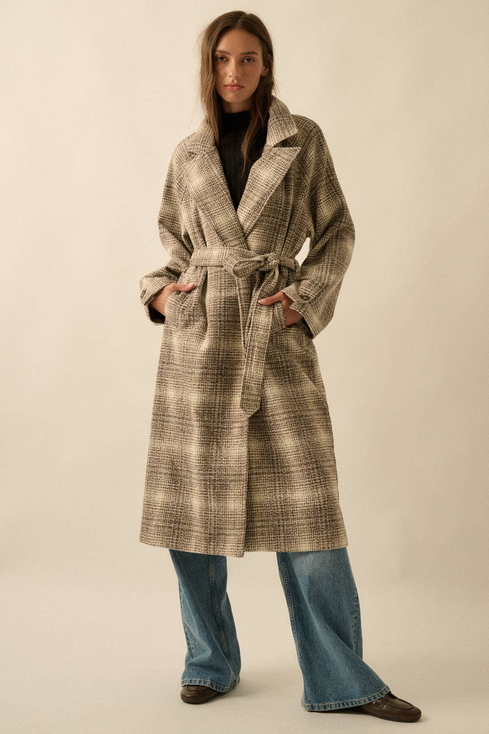 Cambridge Plaid Tweed Overcoat