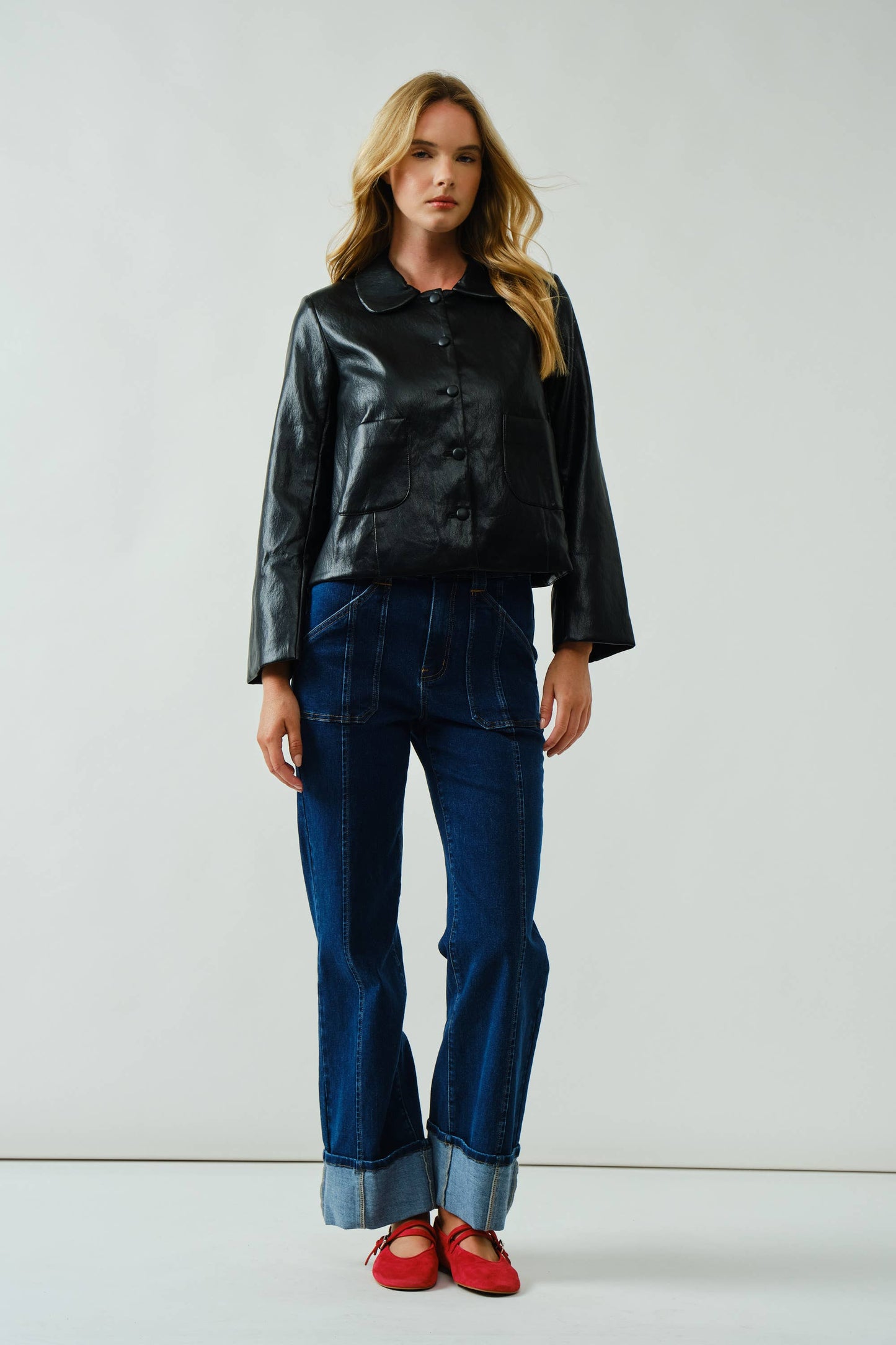 Drea Cuffed Hem Jeans