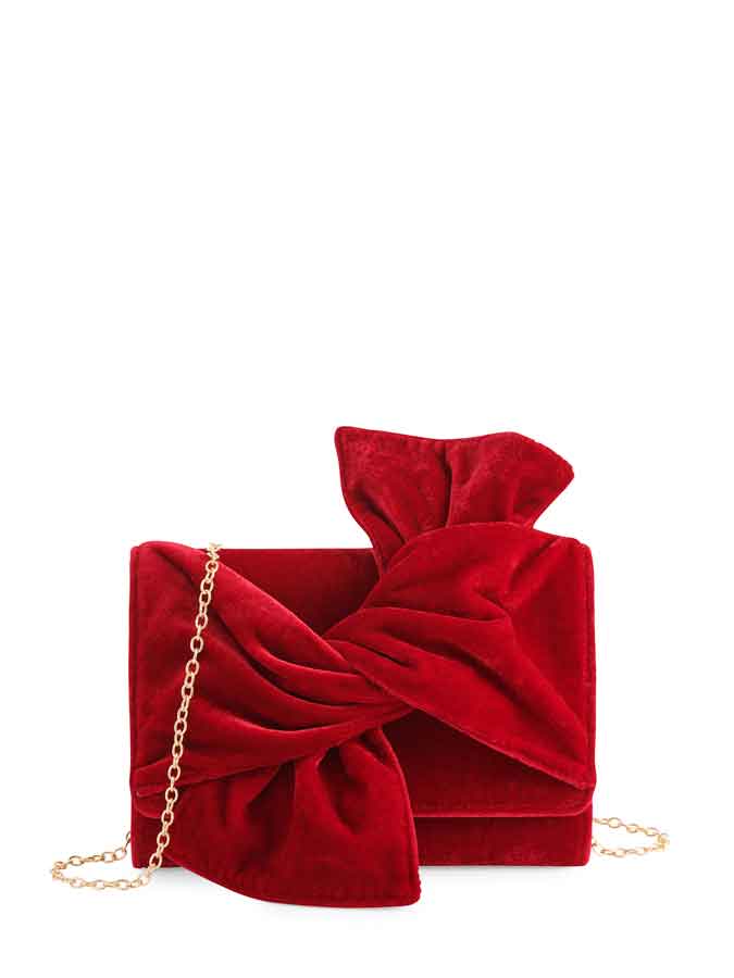 Cora Velvet Clutch - Two Colors