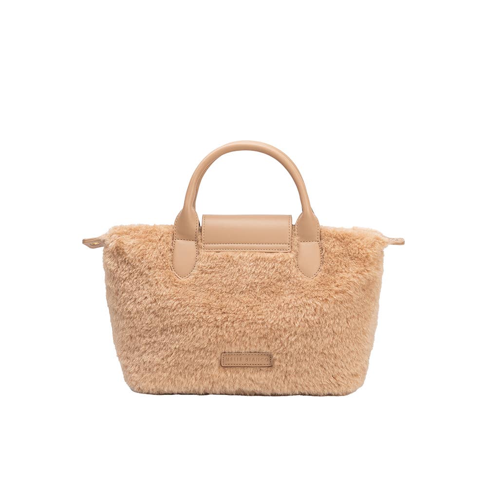 Winnie Fur Top Handle Bag