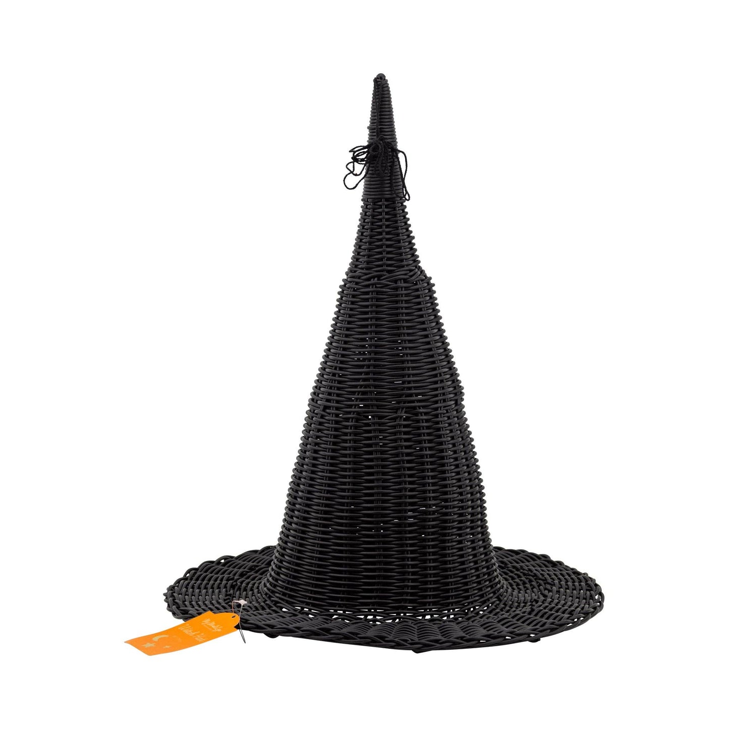 Faux Wicker Witch Hats