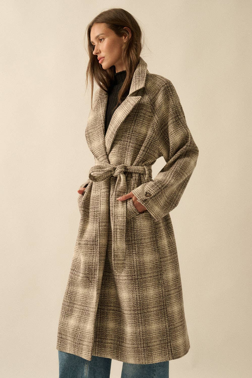 Cambridge Plaid Tweed Overcoat