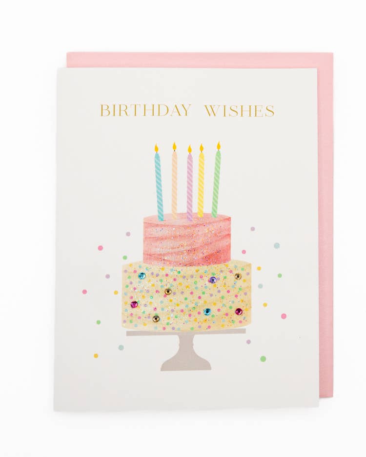'Cake Wishes' Birthday Card