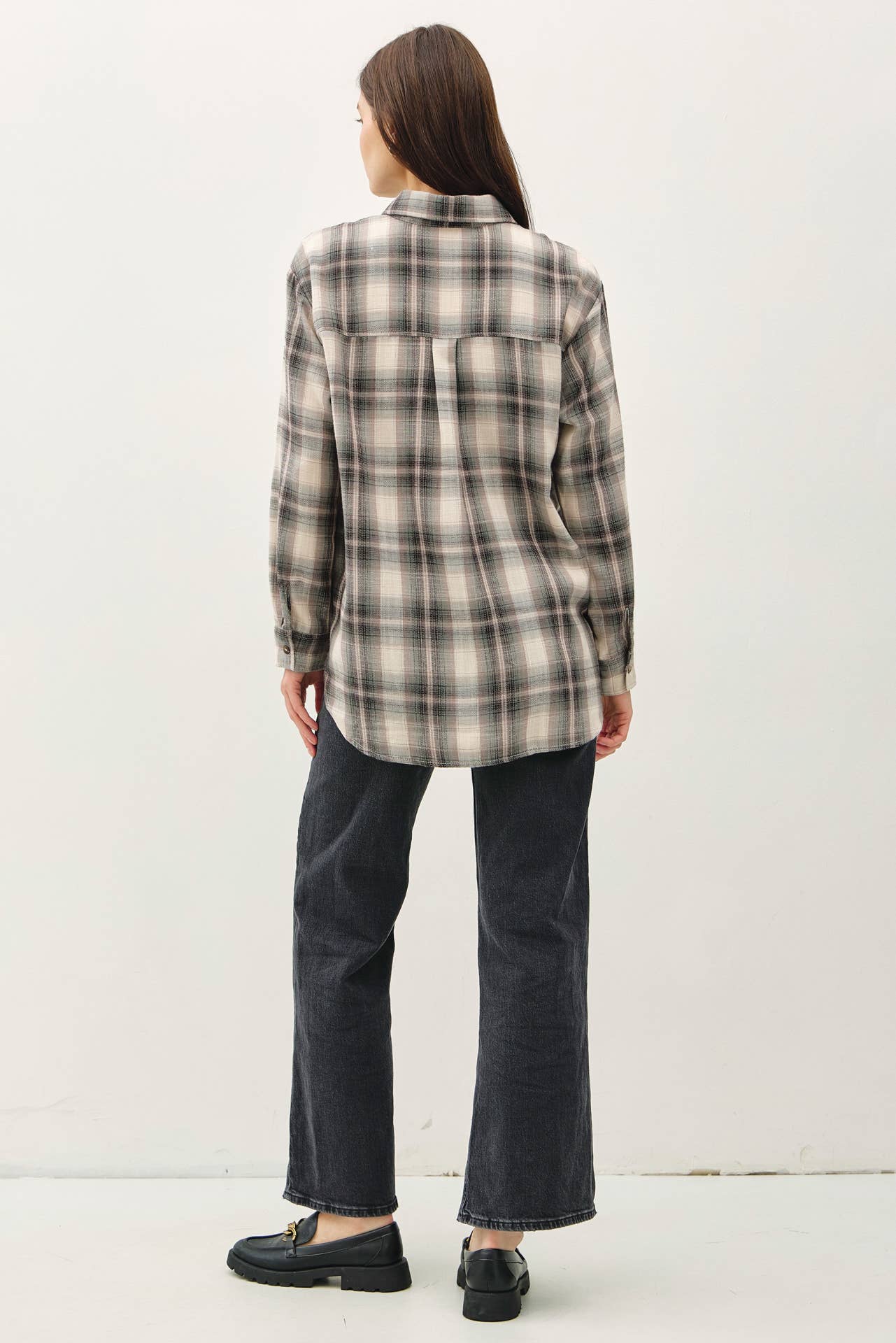 Jade Flannel Shirt