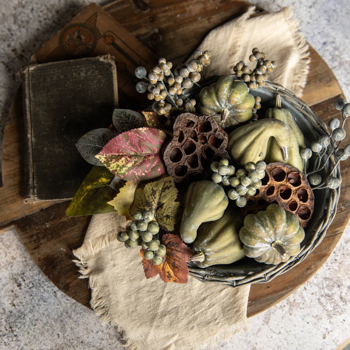 Berry, Gourd & Pod Bowl Filler