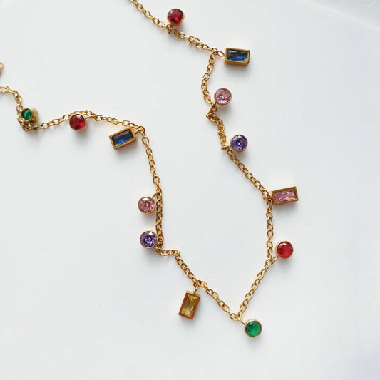 Jewel Dreams Gem Necklace