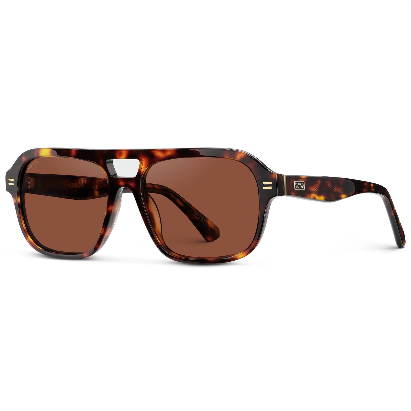 Ember Double Bridge Aviator Sunglasses - Two Colors