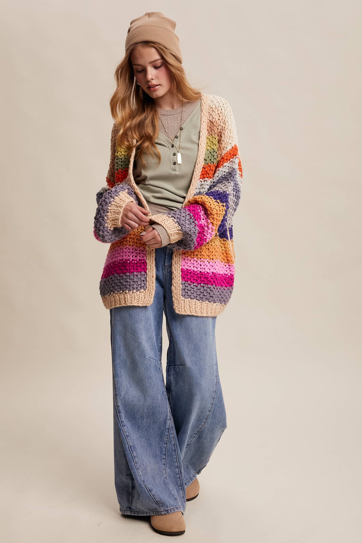 Daydreamer Chunky Knit Cardigan