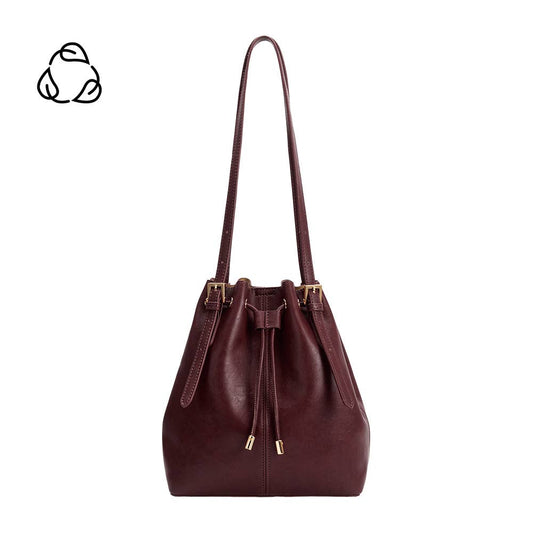 Sasha Bucket Bag - Bordeaux