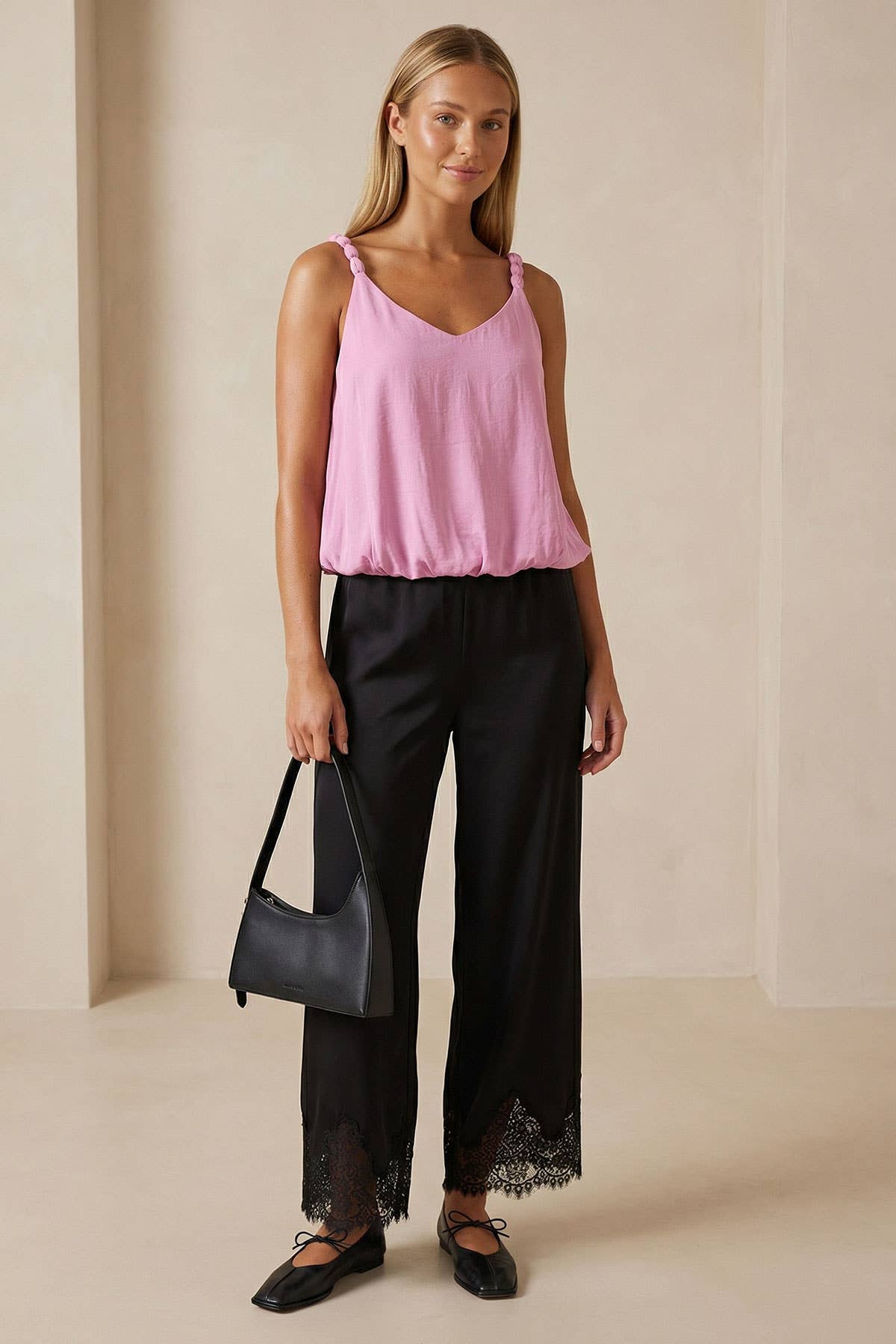 Lily Billowy Strap Top