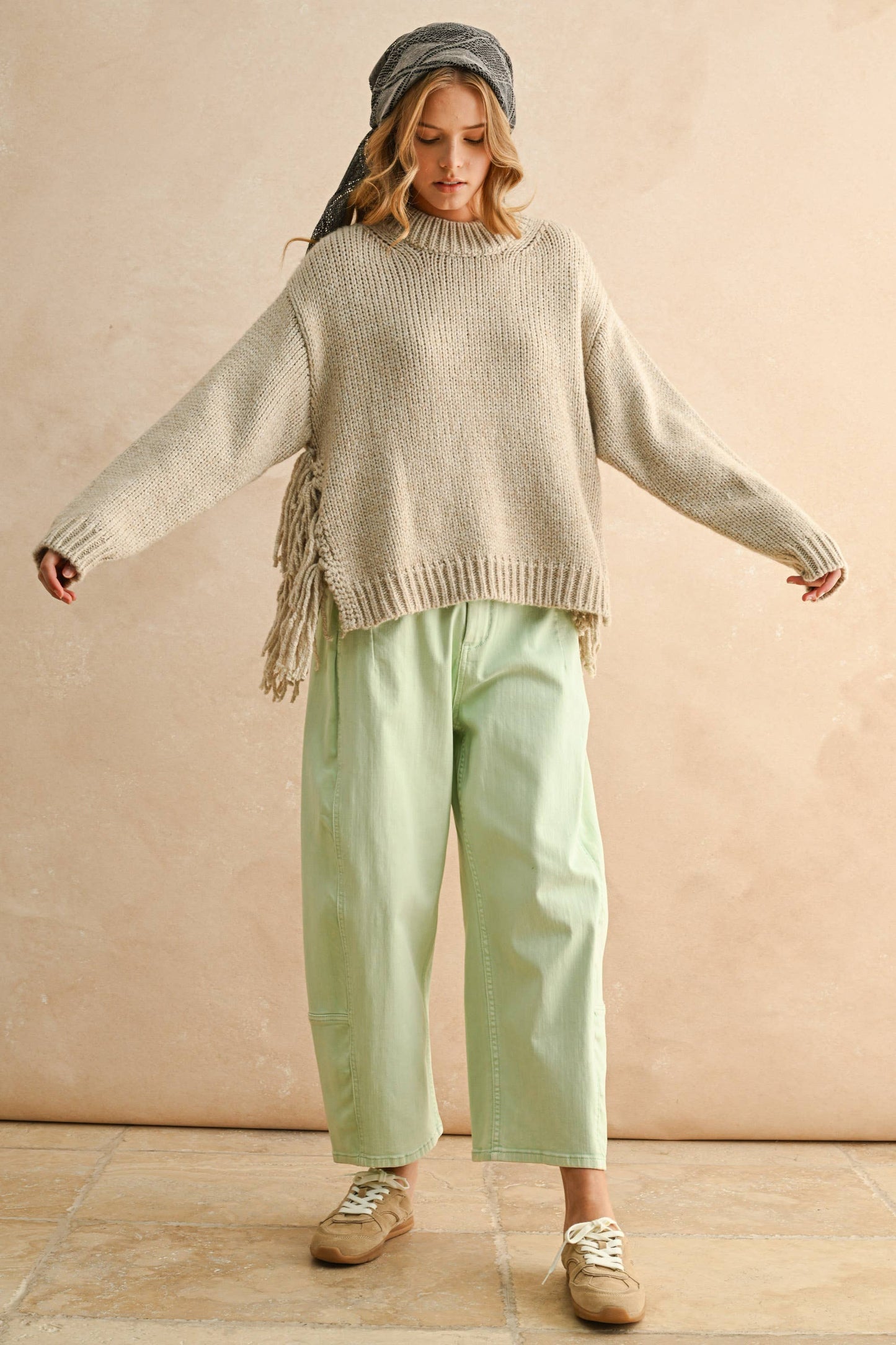 Aurora Fringe Sweater