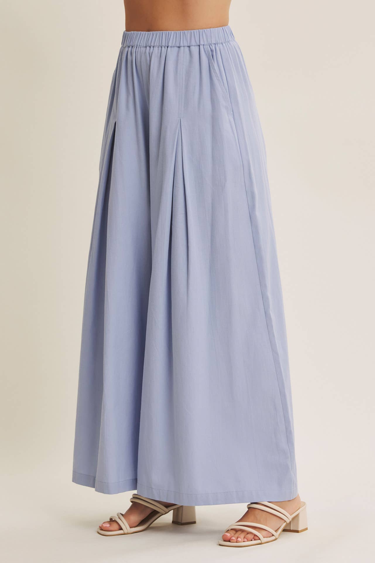 Tennessee Wide Leg Pleated Pants