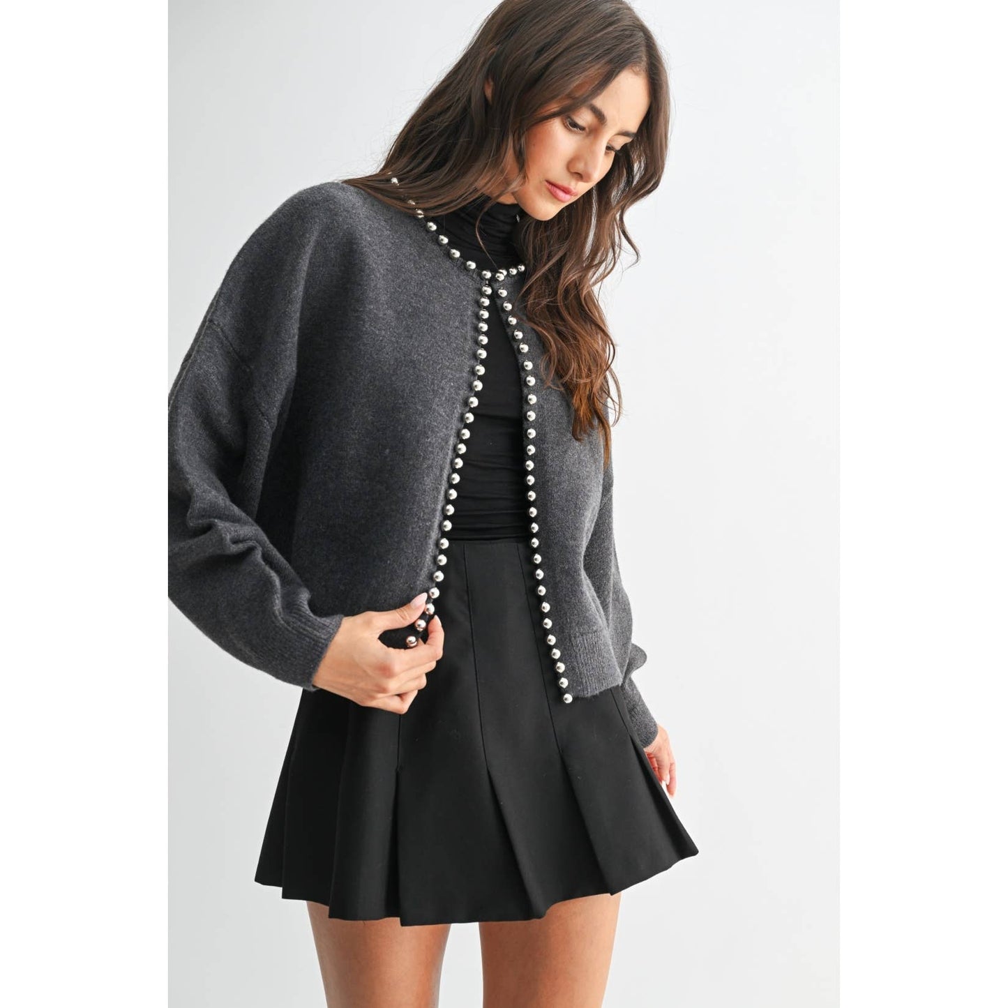 Penelope Stud Cardigan