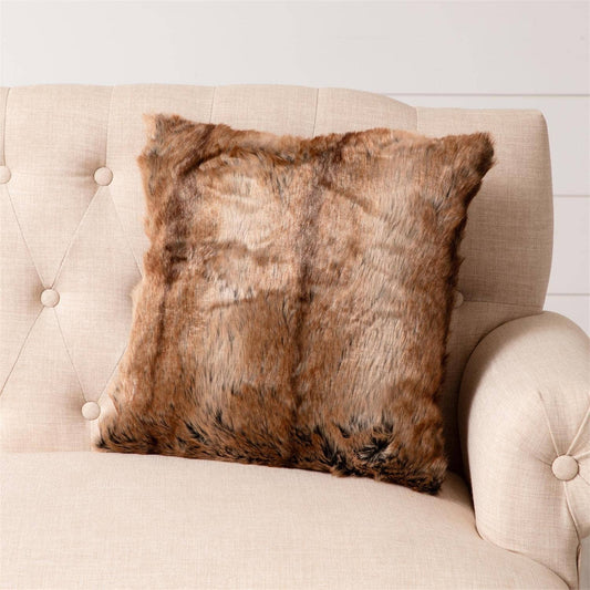 Vegan Caribou Fur Pillow