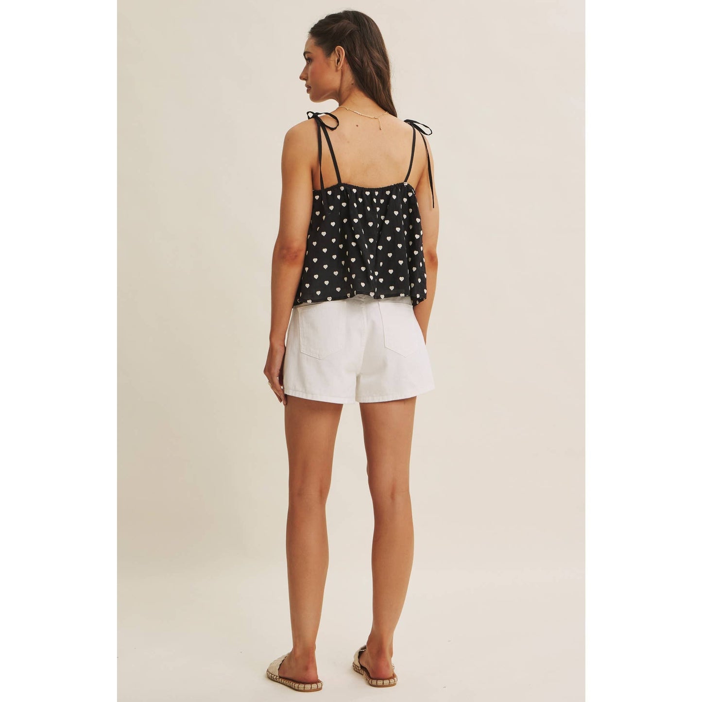 Lovely Hearts Tie Cami